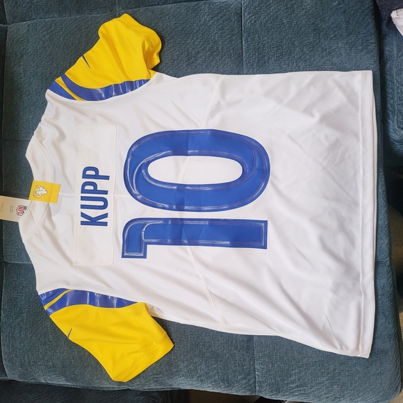 Nike Rams White and Yellow Jersey NWT - Picture 3 of 3